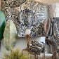 The Tropics Collection 'Tiger' Woven Throw