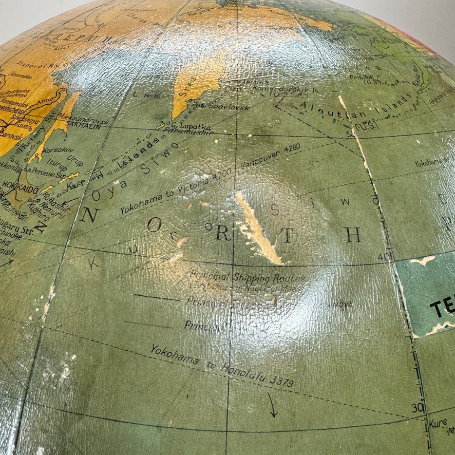 Large 1950's Philips' Hanging Globe