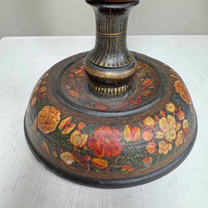 Large Antique Kashmiri Table Lamp