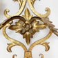 Spanish Gilt Iron Baroque Wall Light 1950's