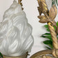 Art Nouveau Bronze and Glass Torchiere and Flower Chandelier circa 1905