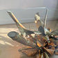 Maison Jansen Faux Bamboo Illuminated Gold Table 1970's