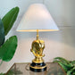 24k Gold Plated Cheval Table Lamp