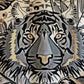 The Tropics Collection 'Tiger' Woven Throw