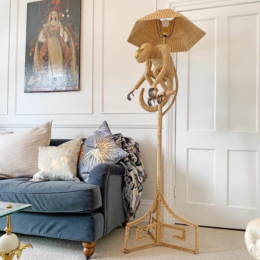 Mario Lopez Torres Monkey Floor Lamp