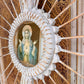 19th Century Sunburst with Crown