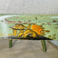 Pair of 19th Century Green Queen Anne Revival Chinoiserie Bergere Chairs
