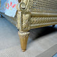 Giltwood Bergere Cane Bed Maple and Co of England Circa 1900
