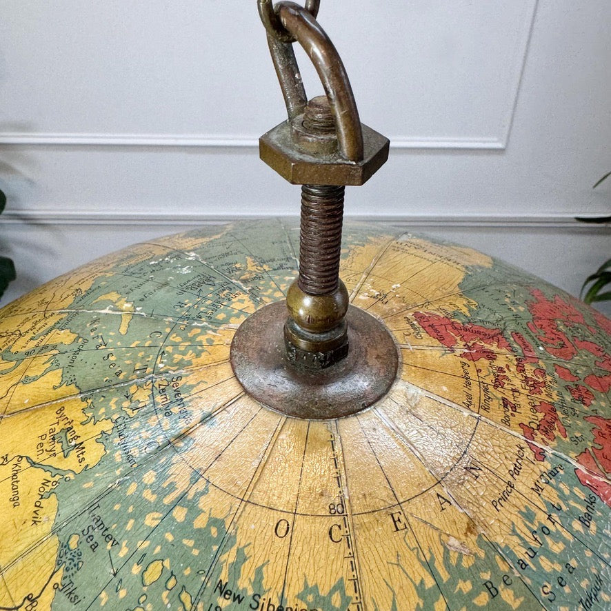 Large 1950's Philips' Hanging Globe