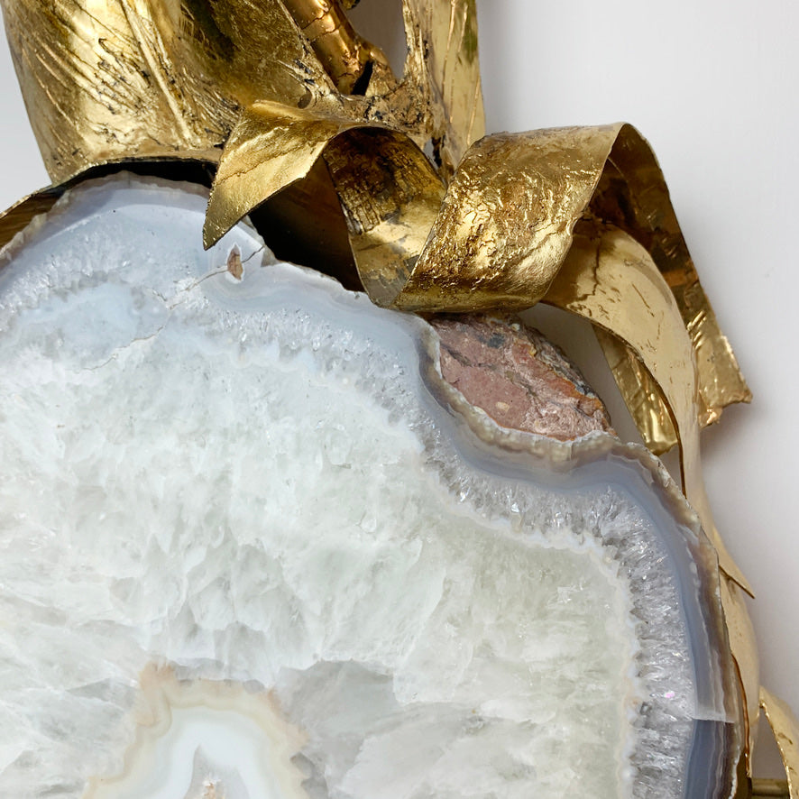 Marc d'Haenens Magnificent Signed Illuminated Wall Sculpture