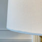 Magnificent Large Gold Italian Wheat Sheaf Table Lamp on Marble Base