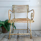 Antique Lions Paw Arras Chair with Arms