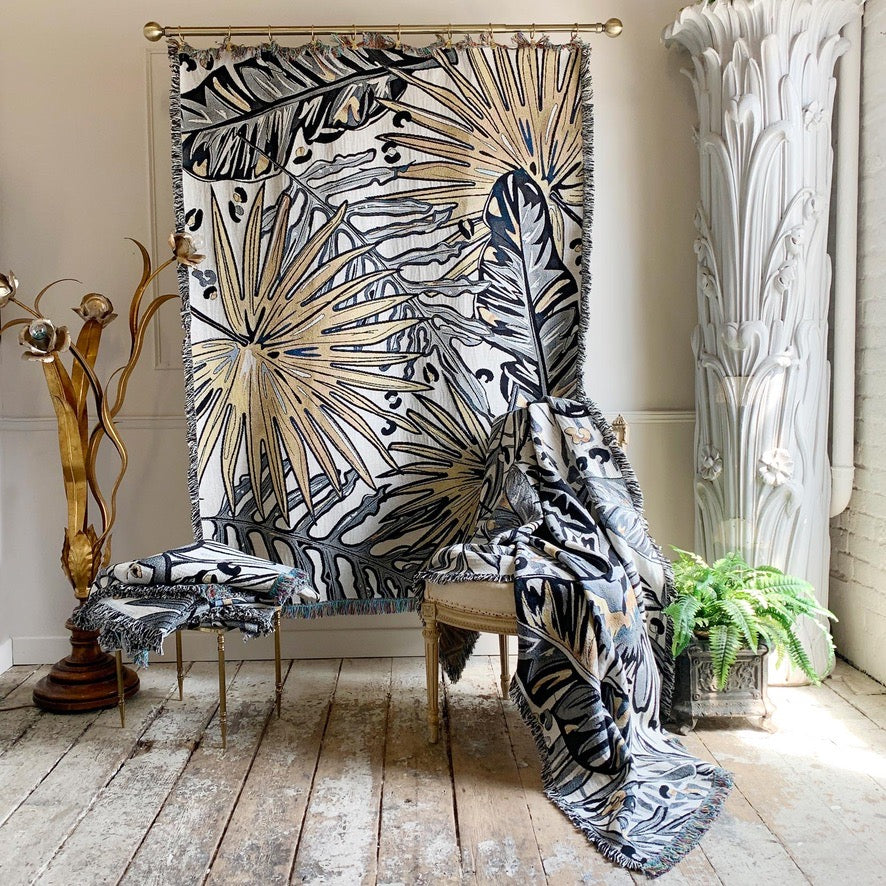 The Tropics Collection 'Palm' Woven Throw