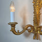 19th Century Giltwood Italian Feather Wall Lights