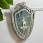 19th Century Venetian Murano Etched Mirror