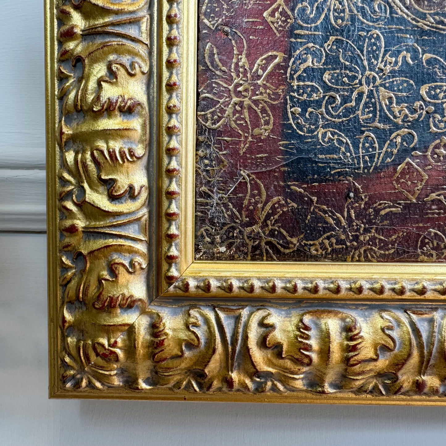 19th Century Cuzco School Oil Painting on Canvas