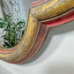 19th Century French Polychrome and Giltwood Quatrefoil Church Mirror