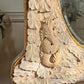 An Exceptional 19th-Century French Dieppe Carved Bone Wall Mirror