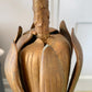 1950's Gold Lotus Flower American Table Lamp by the Marbro Company