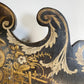 Napoleon III Black Chinoiserie Mirror from the estate of Jules Verne