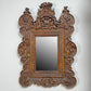 An Exceptionally Carved Qing Dynasty Hardwood Chinese Export Mirror
