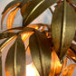 Hans Kogl Gold Palm Tree Table Lamp, 1970's
