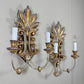 20th Century Italian Gilt Wooden Wall Lights