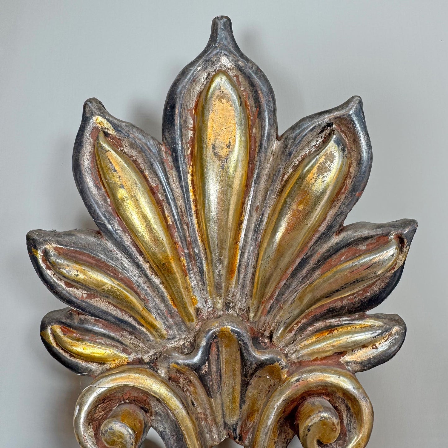 20th Century Italian Gilt Wooden Wall Lights
