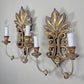 20th Century Italian Gilt Wooden Wall Lights