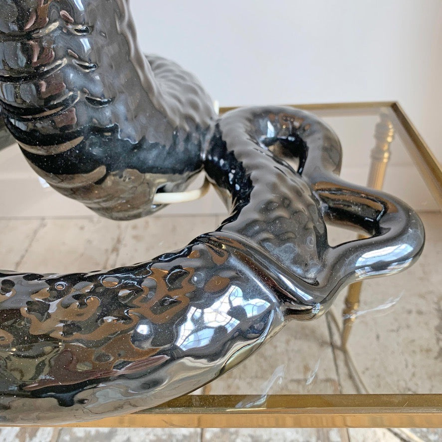 Tommaso Barbi Black Cobra Lamp