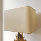 Claude Victor Boeltz 24K Gold Plated 'Exploded' Table Lamp