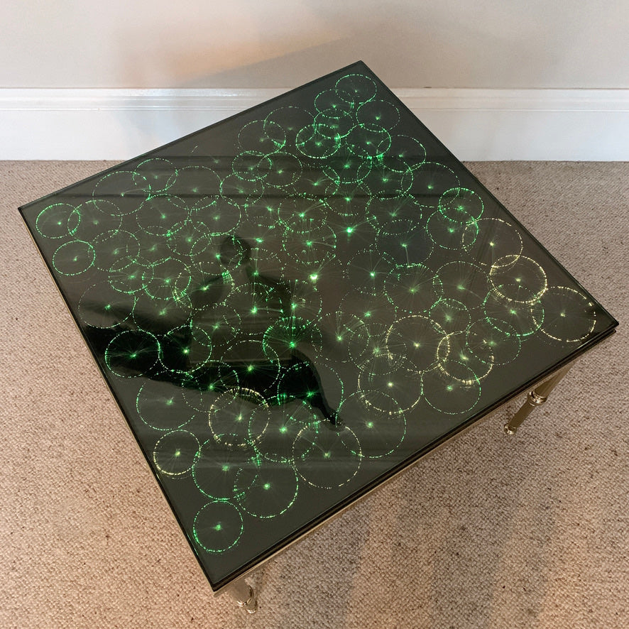 Rare 1970's Fibre Optic Coffee Table