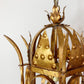 Italian Hand Forged Gilt Lantern 1950's