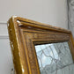 Silver Backed Crackle Foxed Giltwood Mirror 19th Century