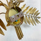 Gold Italian Laurel Leaf Wall Light 1950's