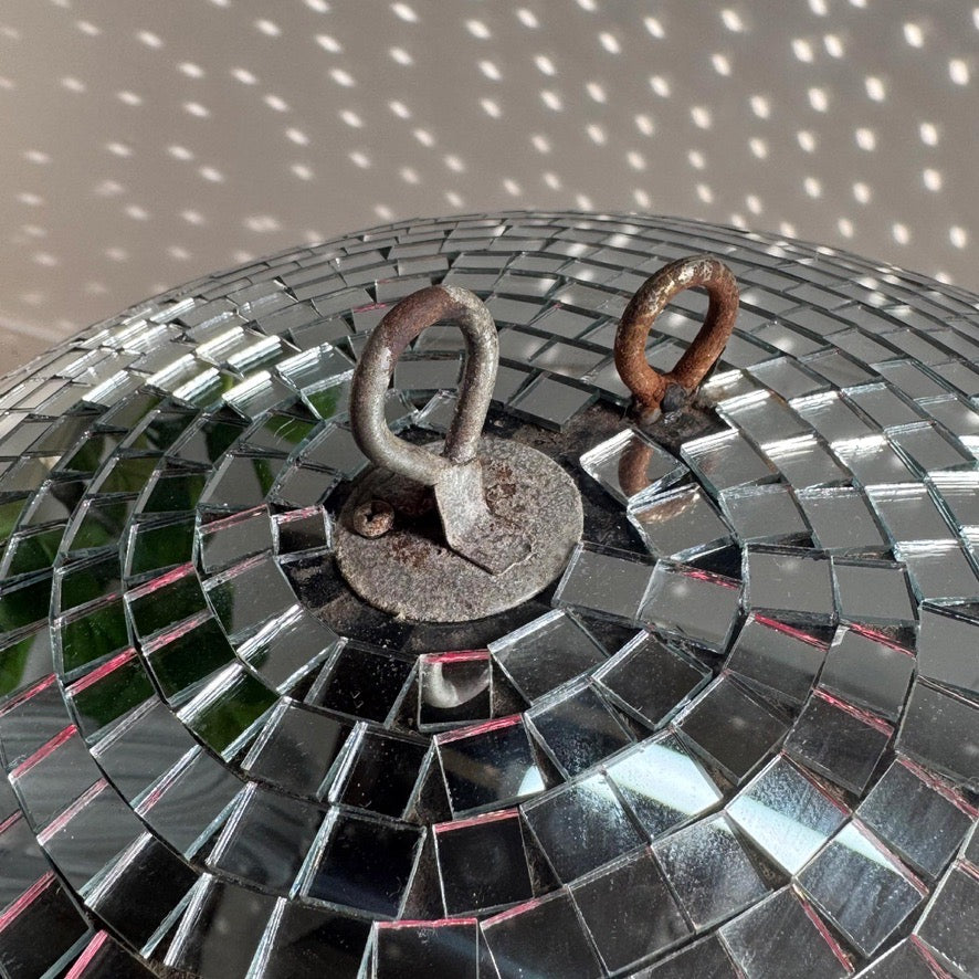Vintage Original Large 1970's Mirror Ball