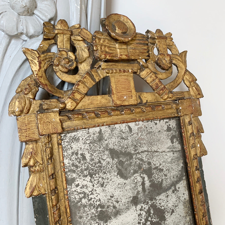 18th Century Gold Louis XVI Mirror