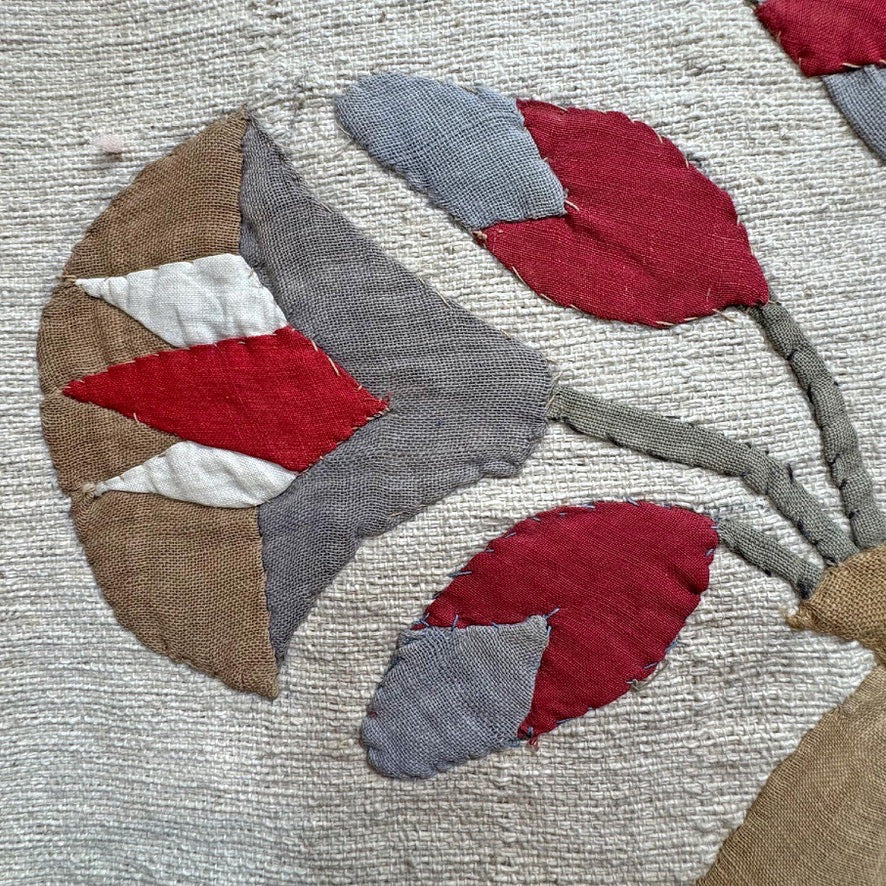 Early 20th Century Egyptian Applique Textile Wall Hanging