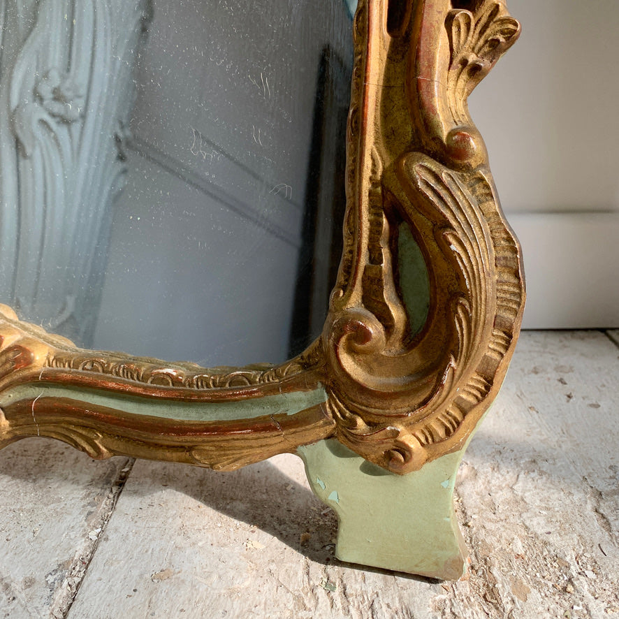 Late 19th Century Italian Carved Mirror