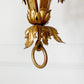 Italian Hand Forged Gilt Lantern 1950's