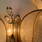 Palwa Gold Crystal Tulip Wall Lights 1970's