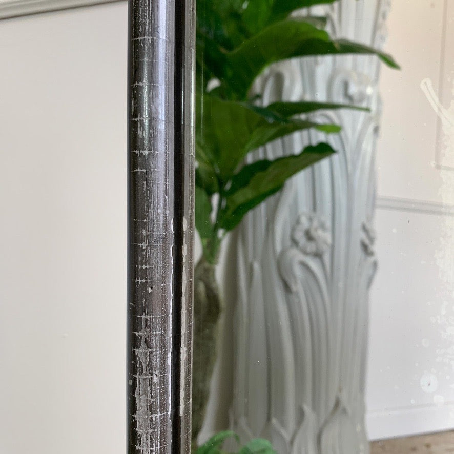 An Exceedingly Tall and Elegant Victorian Ebonised Tailors Mirror