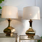Pair of Gold Maria Pergay Brass Plated Table Lamps