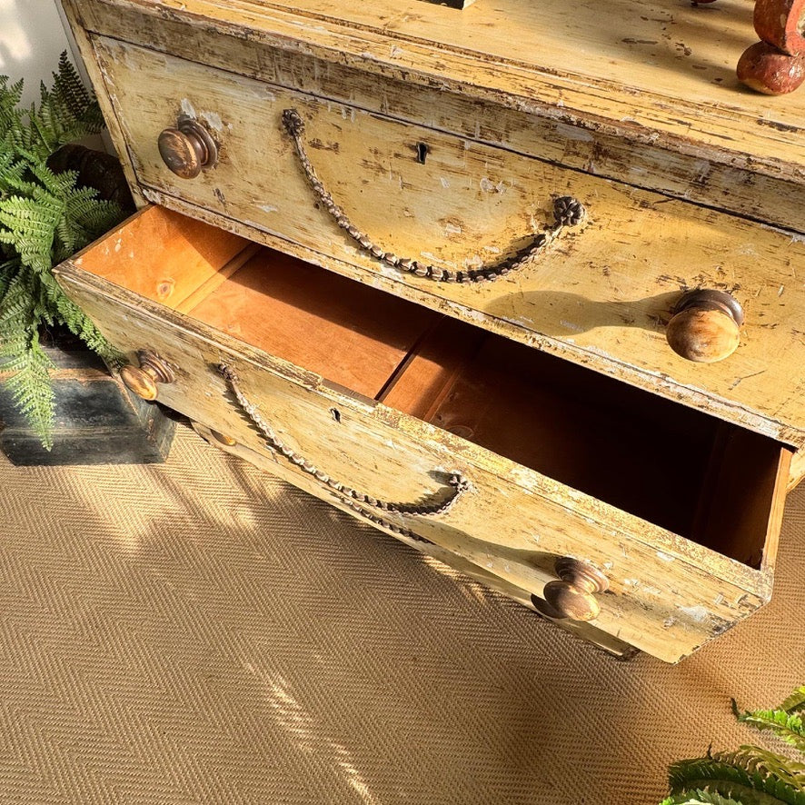 Antique Chest Of Drawers Circa 1900