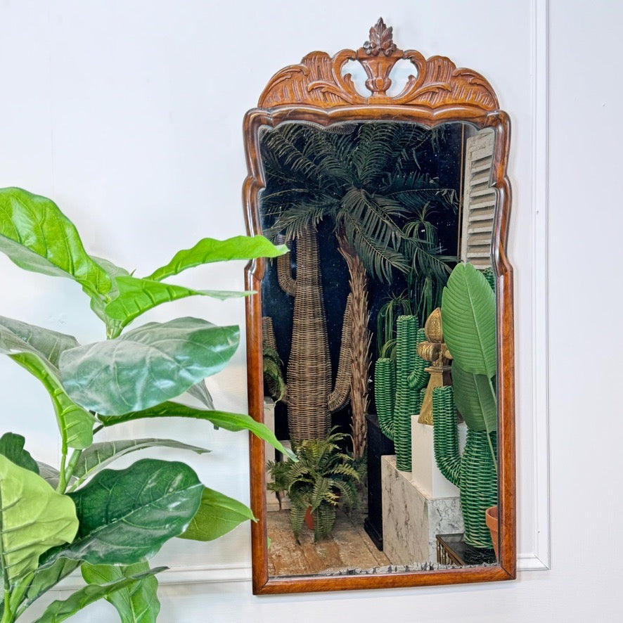 Queen Anne Walnut Mirror Circa 1715