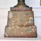 Pair of High Victorian Cast Iron Campana Urns on Plinths
