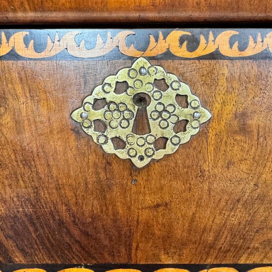 George II Parquetry Chest of Drawers Circa 1730