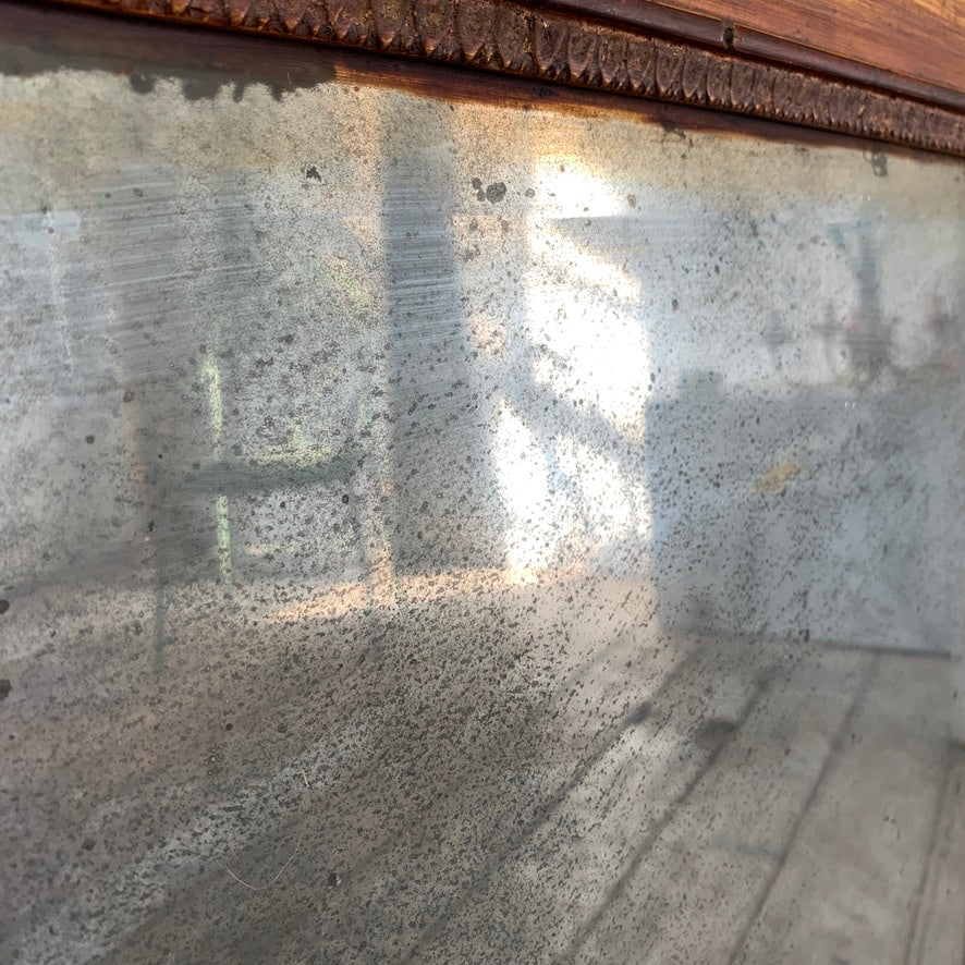 Antique Gilt Empire Trumeau Mirror
