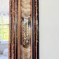 Antique Trompe L'oeil Louis Philippe 'Tiger' Mirror