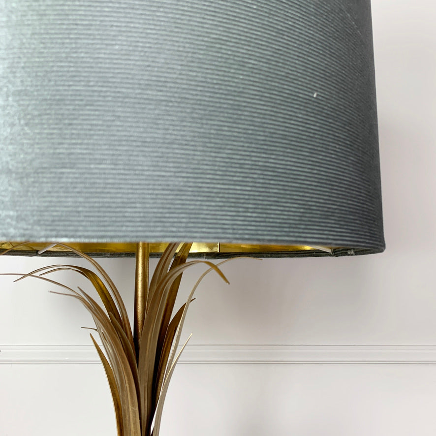 Maison Charles Vase Roseaux Silver & Gold Table Lamp